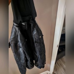 Leather jacket